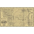 thumbnail image 3 of Metsker 14x10 Black Modern Framed Museum Art Print Titled - Glenn California - Metsker 1936, 3 of 5