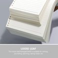 thumbnail image 4 of Raindrops Refill Paper Binder Inserts Transparent Loose Leaf Notepad Paper for Study and Office Tasks, 4 of 8