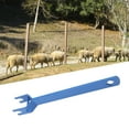 thumbnail image 4 of Electric Fence Strainer Handle Steel, Sturdy Build Tightener Tool with Tail Slot Convenient Electric Fence Strainer Handle for Animal Husbandry Electric Fence, 4 of 7