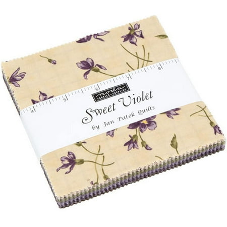 Sweet Violet Moda Charm Pack by Jan Patek Quilts; 42 - 5