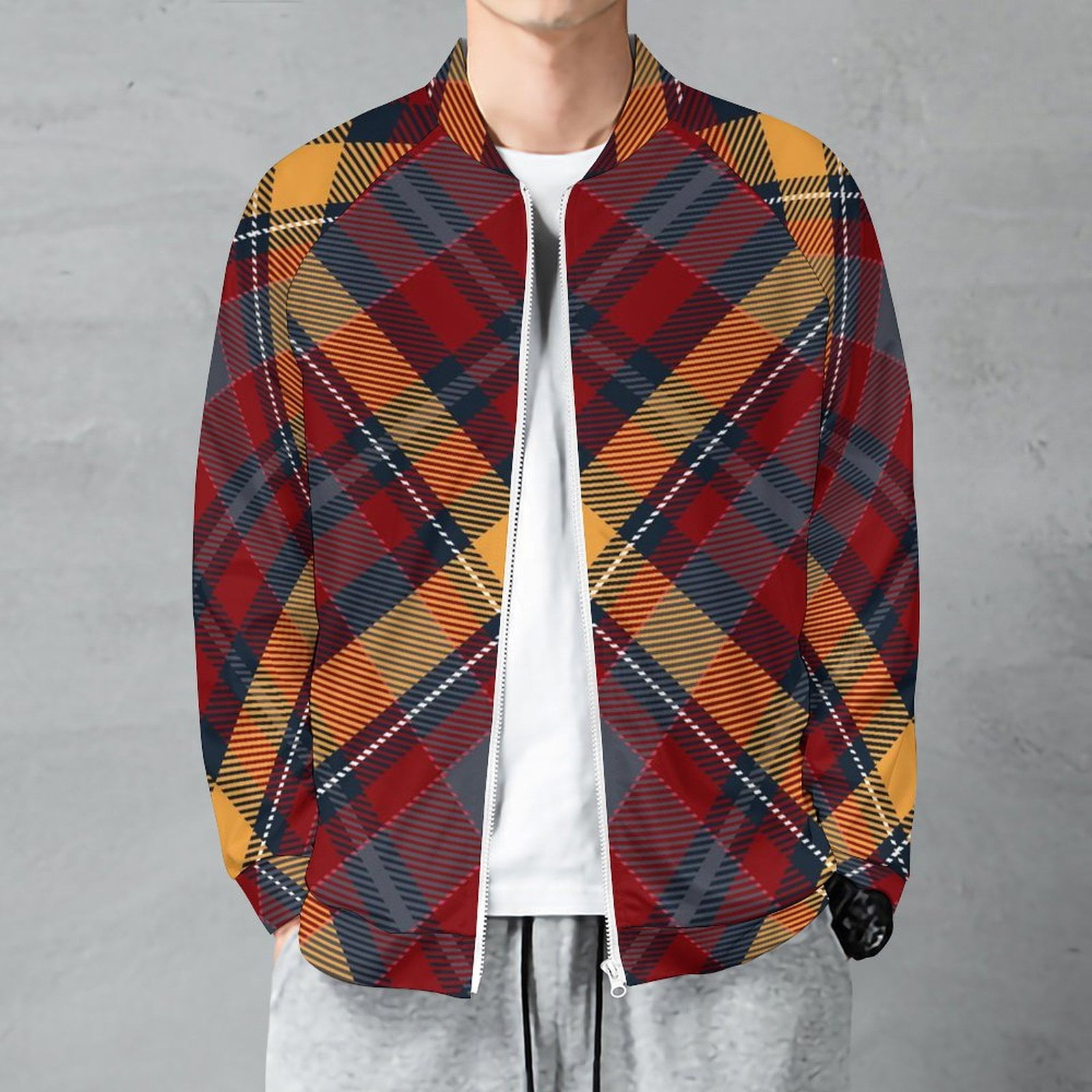 ジャケット・アウター NAPPING BUFFALO CHECK SHOP COAT VTG 60s Sears Sportswear BUFFALO PLAID Wool Zip Up Hunting