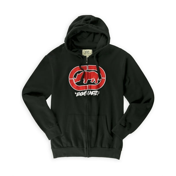 Ecko Sudadera con capucha de forro polar para hombre, color