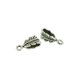 thumbnail image 2 of 100 Piezas De s De La Suspensión De Suspensión Cuelgan Los Granos Del Espaciador De Ajuste Collar Macarena Colgante Charm, 2 of 6