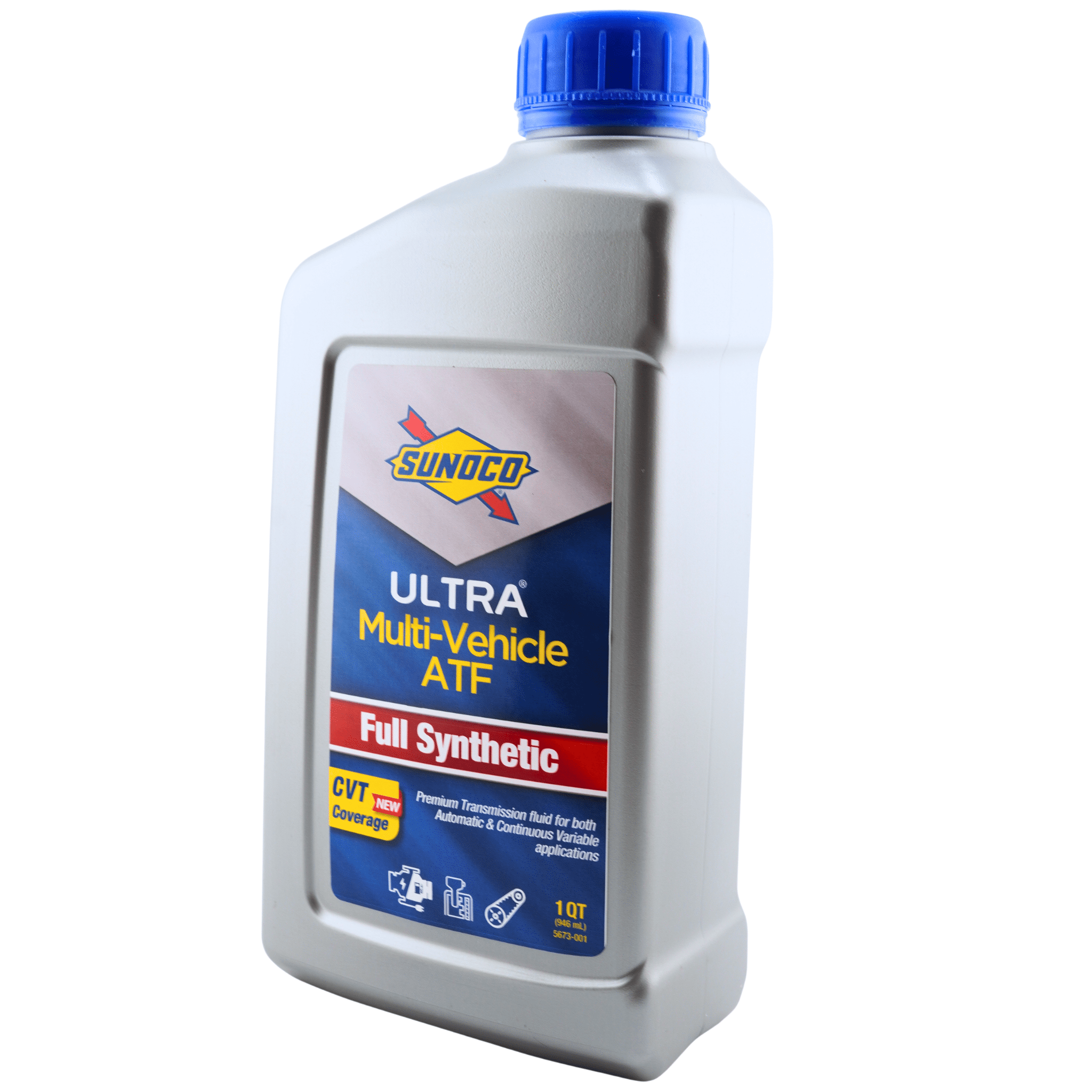 Full Synthetic Multi-Vehicle Automatic Transmission Fluid – Sunoco Ultra ATF – CVT Compatible – 1 Quart (Case of 12)