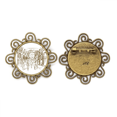 thumbnail image 1 of Broche de Flores Corredor Sketch Pais Ciudad Histórica Ilustración Unbranded Joyería para Mujeres y Niñas, 1 of 3