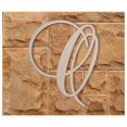 thumbnail image 2 of Wooden Letter O, Wooden Wall Hanging, Large Wooden Letters, Cursive Wood Letter, 2 of 9