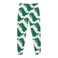 thumbnail image 4 of Pyjama Garcon pour Enfants Imprimé Dinosaure Col Rond Manches Longues Haut Pantalon Ensemble de Pyjama 2 Pcs Printemps Automne Pyjamas pour Tout-Petits Vert Menthe 7 Ans-8 Ans, 4 of 5