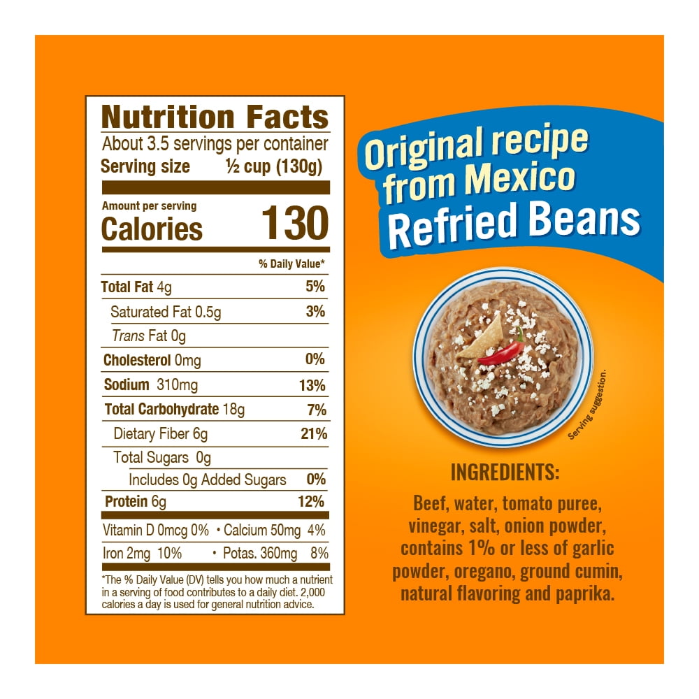 Isadora Original Recipe Refried Beans 15.2 Oz
