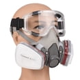 thumbnail image 2 of Respirador Reutilizable De Media Cara 6200 Máscara De Gas Protección Respiratoria Respirado Eccomum  Respirador, 2 of 7