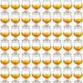 thumbnail image 1 of Qunclay - 48 vasos de chupito de coñac bonitos, para degustar brandy, vasos de puerto para whisky, vino, cerveza (5 onzas), 1 of 6