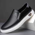 thumbnail image 4 of Men'S Outdoor Vacation Loafers | Stylish Minimalist Casual Shoes Non-Slip Slip-On Design for Travel/Leisure with Soft Microfiber Upper, Rubber Sole,, 4 of 9