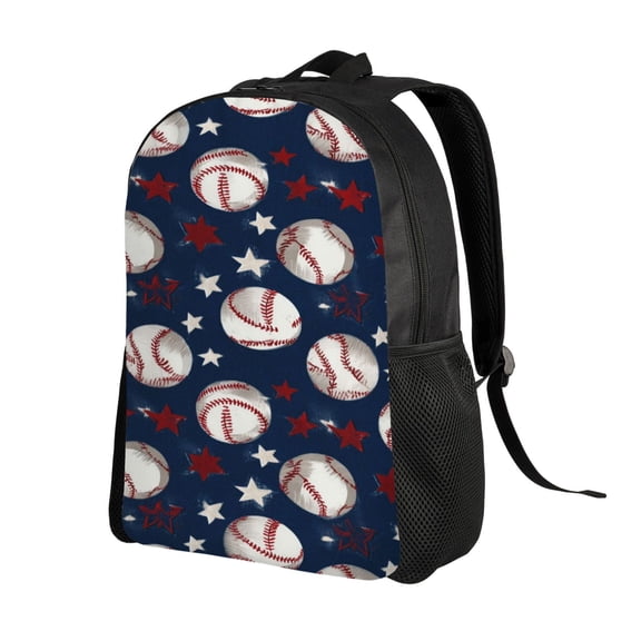 Baseball Backpack Double Shoulder Backpack Durable, Spacious, Ergonomic Design for Travel, Work & Outdoor Use