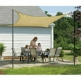 thumbnail image 1 of ShelterLogic 25731 12 ft. - 3 7 m Square Shade Sail - Sand 160 gsm, 1 of 2