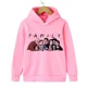 thumbnail image 3 of Sudadera con capucha para niños de los años 90, sudaderas Wednesday Adams, odio a la gente, ropa de dibujos animados, niños, niñas, niños, nunca dejes de ir a la universidad, 3 of 5