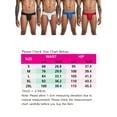 thumbnail image 2 of CVLIFE 3 Pack Men's Sexy Ice Silk Thongs Briefs with Bulge Pouch Low Rise Underwear, 2 of 6