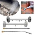 thumbnail image 2 of 16-Inch Pressure Washer Undercarriage Cleaner with Straight Extension Wand & 1/4 Inch Quick Connect for Under Car Cleaning, 2 of 5