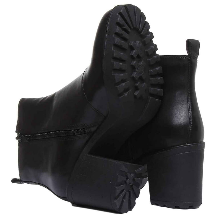 Politibetjent Held og lykke eksil Vagabond Grace Women's Block Heel Slip On Leather Chelsea Boot In Black  Size 5 - Walmart.com