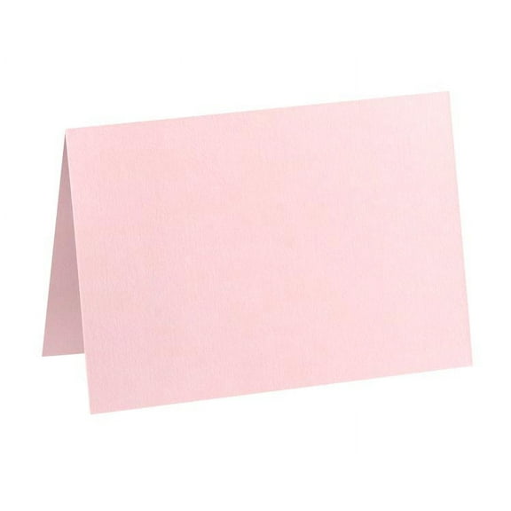 LUXPaper #17 Mini Folded Card, 2 9/16 x 3 9/16, Candy Pink, 50/Pack