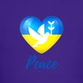 thumbnail image 3 of CafePress - Ukraine Flag Peace Dove T Shirt - Dark T-Shirt Kids XS-XL, 3 of 4