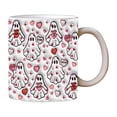 thumbnail image 2 of Konghyp Halloween Coffee Mug Water Mug Pumpkin Ghost Design, Unique Ceramic Cup for Hot Beverages, Perfect Gift for Halloween Lovers, Fun Decor for Fall, 2 of 5