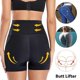 thumbnail image 2 of Pantalones de una pieza para mujer, sin dejar huellas, de cintura alta, con ángulo plano y falso trasero, que levantan la cadera, moldean la cintura y el abdomen después del parto, S, piel, 2 of 5
