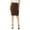 Coffee, variant on Pencil Skirts for Women High Waisted Knee Length Midi Bodycon Skirts Pull on Knit Business Work Casual Skirt Black M