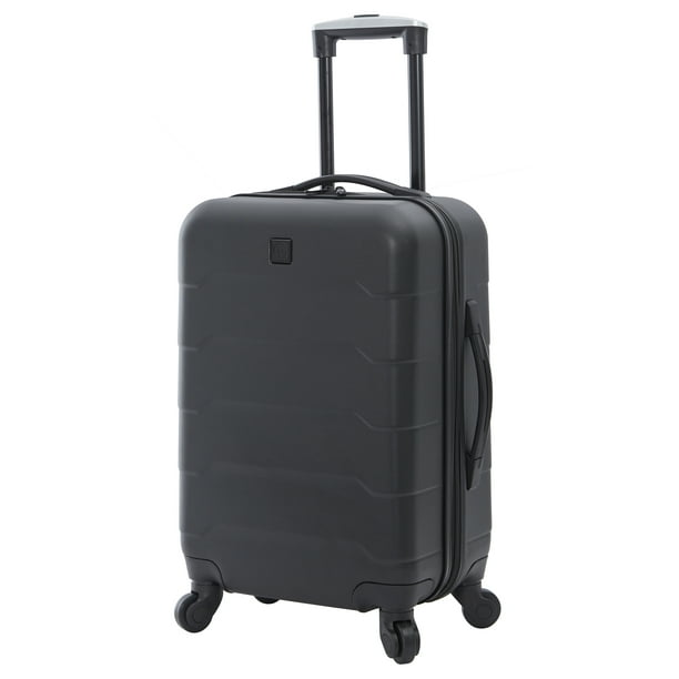 Protege 20" HardSide Rolling Carryon with 4Wheels Spinner Black