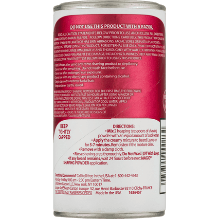 SoftSheen-Carson Magic Extra Strength Shaving Powder, Razorless Shaving for Textured Beards, 5 oz