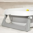 thumbnail image 6 of Liyufly 31.5in Folding Baby Bath Tub, Home Travel Portable Foldable Baby Bathtub for Infant,Newborn,Toddler, Gray, 6 of 8