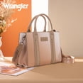 thumbnail image 4 of Wrangler purses for womens Gradient tote bag satchel bag womens purses and handbags cute trendy woman bolsa top handle with strap, Khaki, 4 of 7
