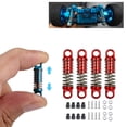 thumbnail image 3 of Amortiguador mini coche Sunnimix 27 mm para WlLoys P939 1/28 rojo, 3 of 8