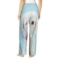 thumbnail image 3 of Fotbe Puppy Licks Nose Women's Pajama Pants,Sleepwear Pants,Pj Bottoms Drawstring And Pockets-XX-Large, 3 of 9