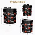 thumbnail image 2 of Set de caja de regalo Hollyone 3 Round Nesting Black with Love, 2 of 5