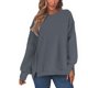 thumbnail image 5 of Blusas para mujer,Chaqueta polar para mujer, jersey, blusa afelpada, sudadera de invierno gruesa y cálida de manga larga, poliéster, ropa informal, sopatenor, 5 of 9