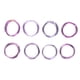 thumbnail image 4 of rollos de alambre de aluminio para manualidades, 0,6 a 3 mm, para joyería, color morado, 4 of 5