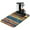 White-169, variant on Modern Abstract Coffee Mat Leak-Proof Diatom Mud Dish Drying Mat with Non-Slip Backing Heat-Resistant and Stain-Hiding Kitchen Counter Mat Featuring Psychedelic Art and Rainbow Gradient Designs Ideal