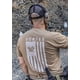 thumbnail image 5 of Camiseta Vortex Optics Salute para hombre Coyote Heather, 5 of 6