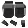 thumbnail image 2 of 2pcs Universal UTV Front Windshield Clamps Kit Adjustable Windshield Mounting Clamp Windshield Fixed Clamps Straps Black, 2 of 6