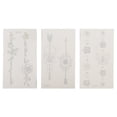 thumbnail image 1 of Unique Bargains 3 Pcs Realistic Fake Tattoos Butterfly Roses PatternTemporary Tatto for Adult Gray, 1 of 5
