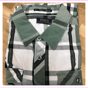 $98 Polo Ralph Lauren Men's Classic Fit Green Plaid Button Down Shirt - Size S