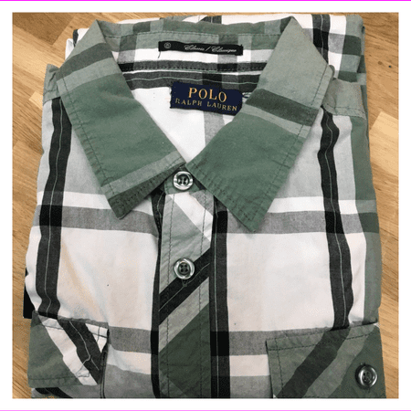 $98 Polo Ralph Lauren Men's Classic Fit Green Plaid Button Down Shirt - Size S