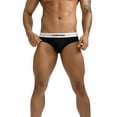 thumbnail image 6 of GTOPXMAN Men's Underwear Low Rise Briefs, 3-Pack, Size XXL, Gray, 6 of 7
