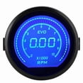 thumbnail image 3 of Universal 2in LCD Tachometer with RPM Display and Red Blue Light for 12V Vehicles, 3 of 5