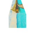 thumbnail image 2 of BSDHOME Beach And Sea Wood Bridge Cotton Linen Table Runner 16x72 Inches, 2 of 4