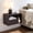 Espresso-r, variant on Hanyu Modern Matte White Fluted Floating Nightstand with Charging Station, NightStand with Drawers, Bedside with USB Ports and Outlets, Bedroom Furniture (Set of 2)
