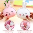 thumbnail image 4 of Silicone Purse,2 Pcs Bunny Coin Purse Silicone Coin Wallet Waterproof For Girls, 4 of 5