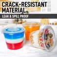 thumbnail image 5 of Simple Craft Jell-O Shot Cups with Lids Plastic Portion Cup Condiment Containers 5.5oz 100 Pack, 5 of 7