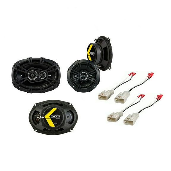Fits Toyota Camry Wagon 1992-1996 OEM Speaker Upgrade Kicker DSC5 DSC693 Package