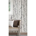 thumbnail image 2 of Birch Tree Peel and Stick Wallpaper - 20.5" x 18', 2 of 4
