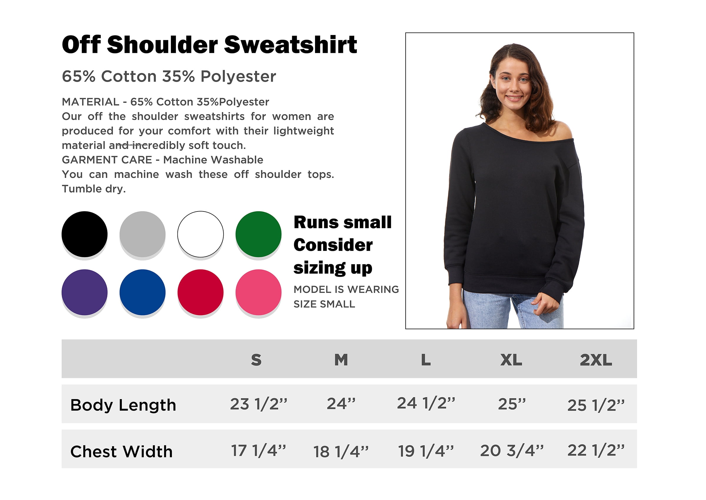 Bella off the shoulder sweatshirt new arrivals